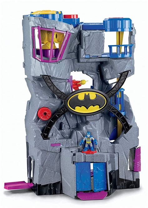 Usually Batman needs to patrol the streets of Gotham City to make sure the li. . Imaginext batcave